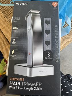 Rechargeable hair trimmer