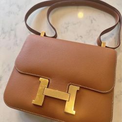 Hermes Epsom Constance 24 Gold