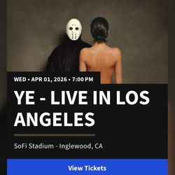 Kanye Ye West @ Sofi 04/01