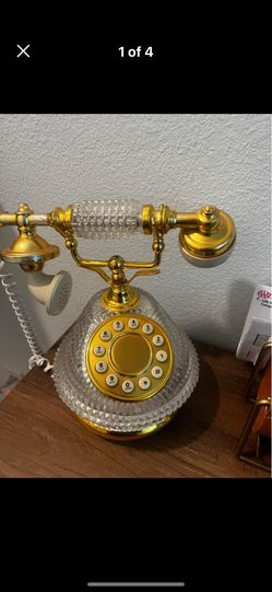 Gold Princess Vintage Phone