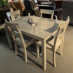Table And 4 Chairs 