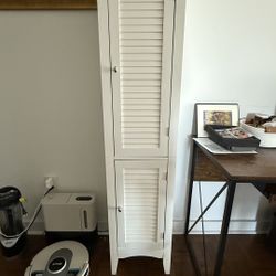 63 Inch Linen Storage cabinet 