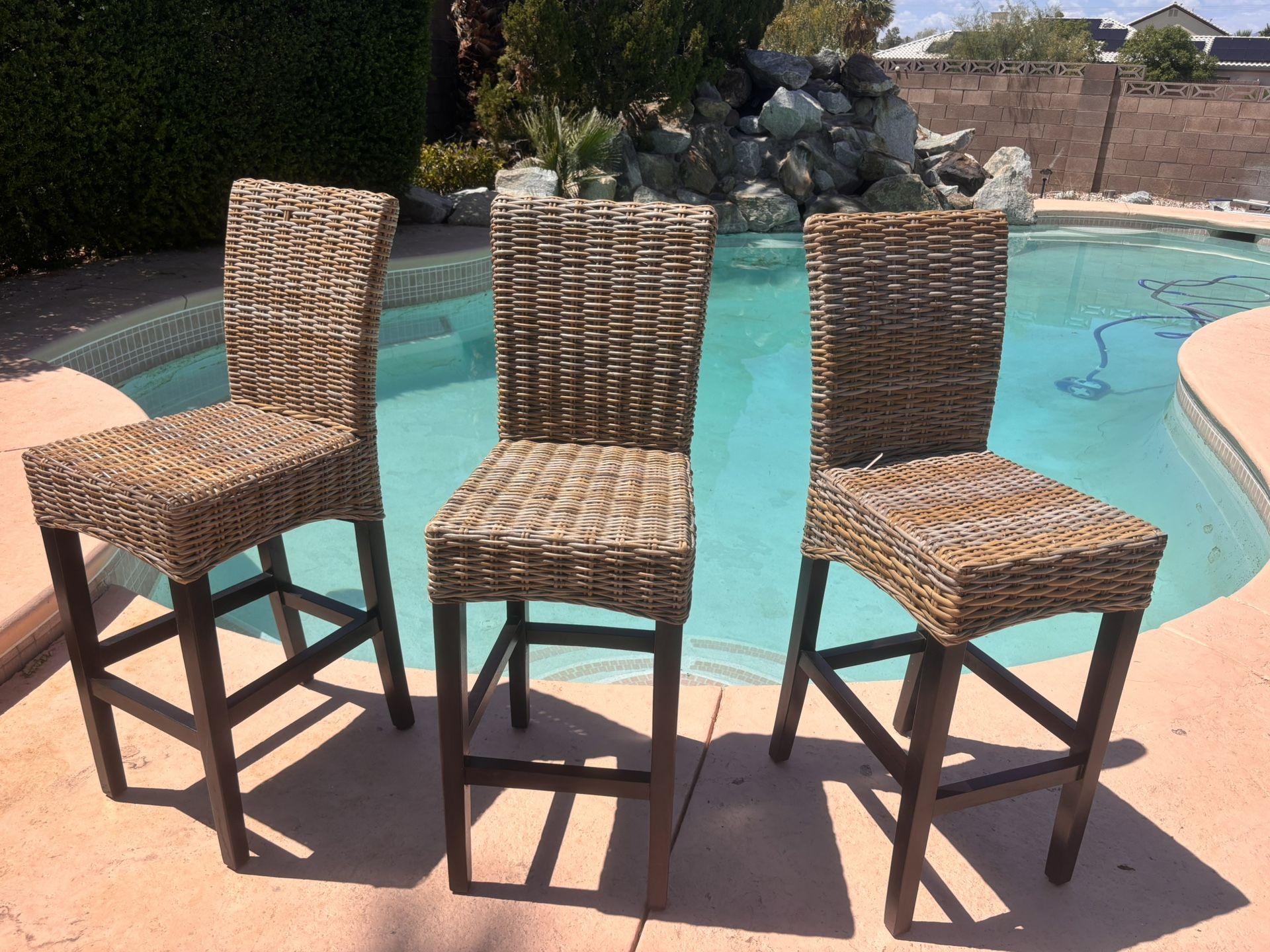 3 Like NEW WayFair BAR STOOLS Chairs *MAKEanOFFER* $75forALL