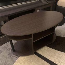 OVAL COFFEE TABLE