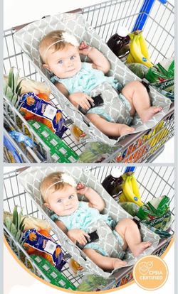 Shopping cart hammock