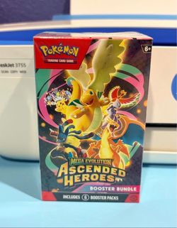 Pokemon TCG Mega Evolution: Ascended Heroes Booster Bundle β Sealed
