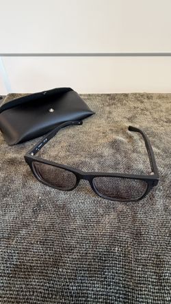 Dragon Spencer DR132 002 Matte Black Eyeglass Frames w/ Case