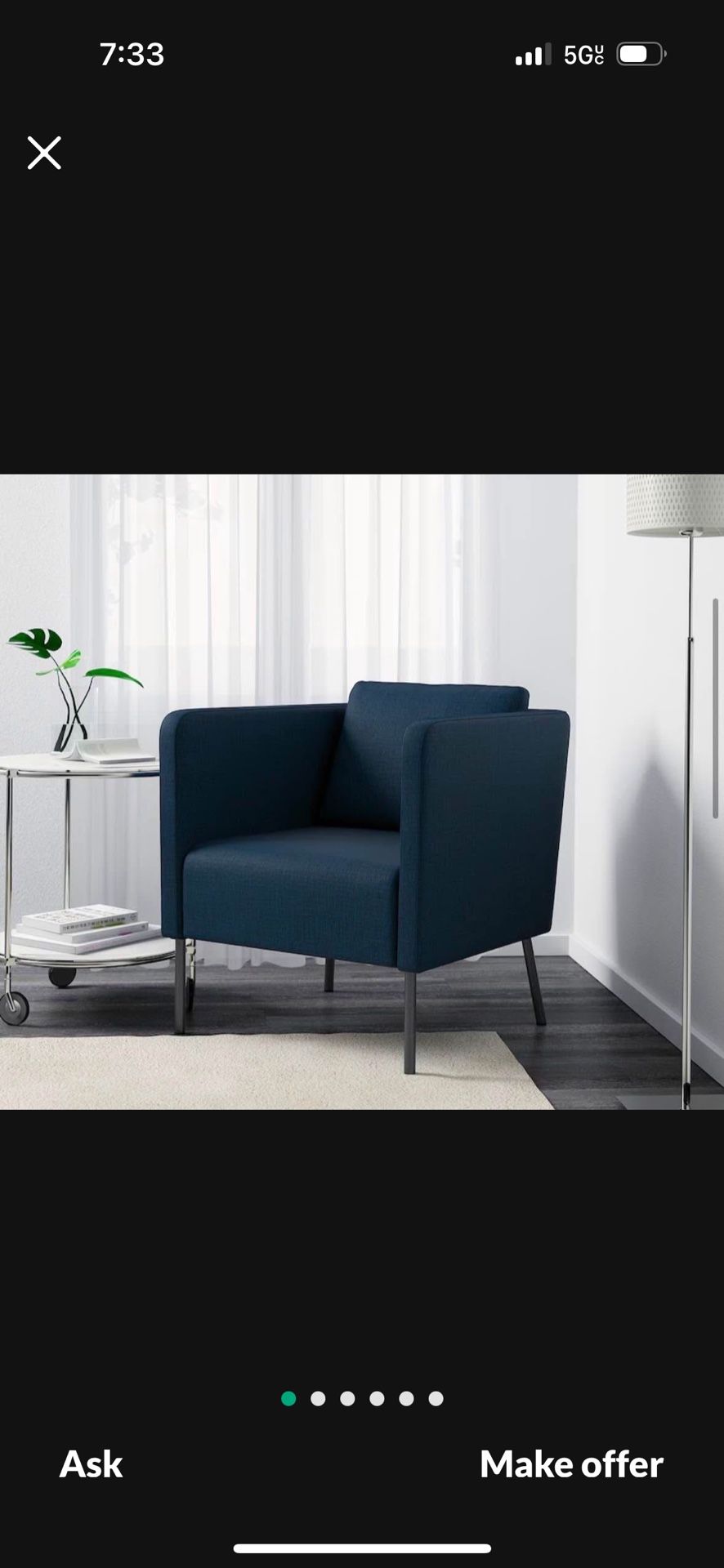 IKEA EKERÖ Armchair – Stylish & Comfortable