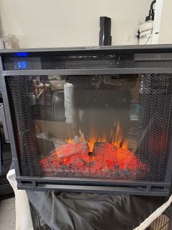 Fireplace electrical heater