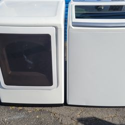SAMSUNG HE WASHER ELECTRIC DRYER SET WORKS GREAT CAN DELIVER ANYWHERE