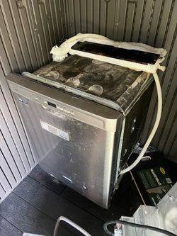Stainless Steel Dishwasher (Working!)