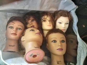 6 Paul Mitchell cosmetics heads