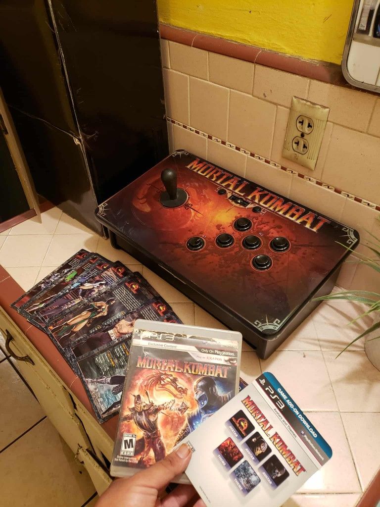 Just Arcade Limited Edition Mortal Kombat Stick On Amazon $400!. Mine is brand New Too With Box & 1 Game for $300!. PS5 PS4 PS3 Xbox series X S 1 One