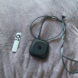 APPLE TV WITH REMOTE AND CORD
