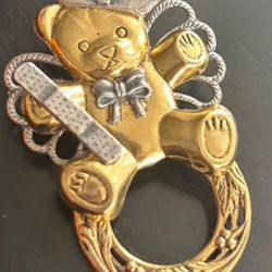 Teddy Bear Brooch