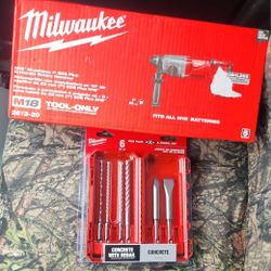 Milwaukee Brushless 1" SDS PLUS. 