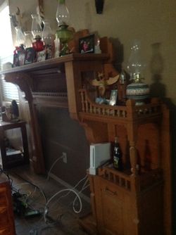 Fireplace surround