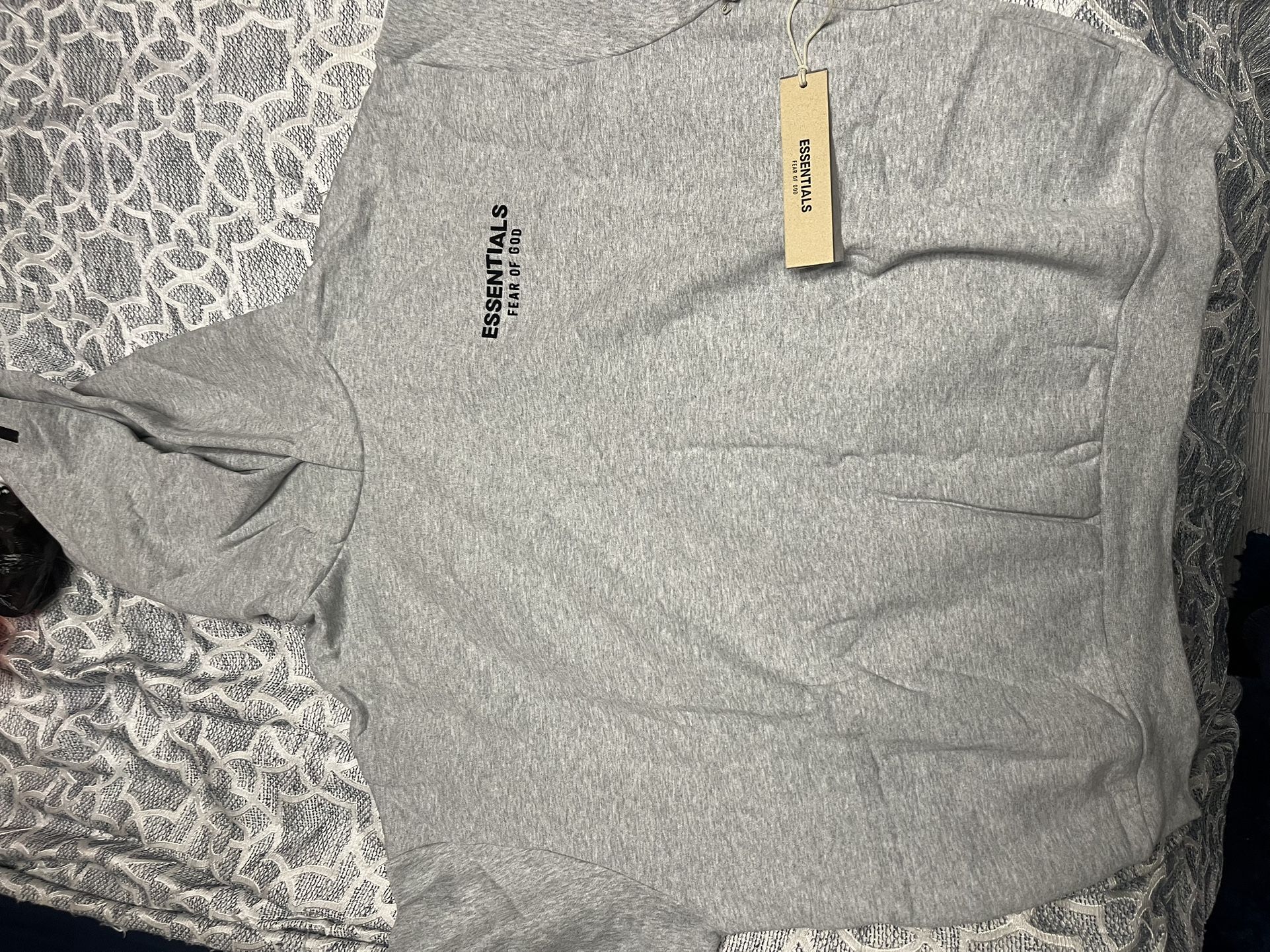 Grey Essentials Hoodie