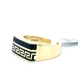 10kt Gold Men’s Greek Keys Ring Size 10 7.30grams 157376 1