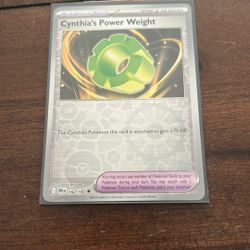 Cynthia’s Power Weight Reverse Holo