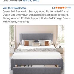 Queen Size Bed Frame