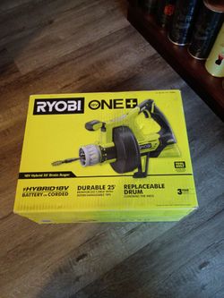 Ryobi snake drain