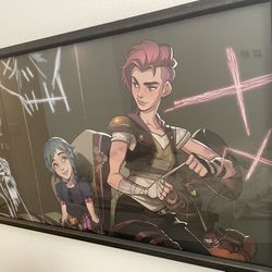 Arcane custom made framed art piece