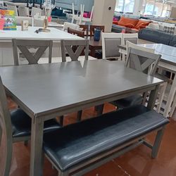 Dining Table With Bench 
