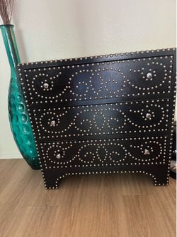 Side table with storage