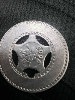 Vintage Marge Salfen Fort Worth Texas Good Luck Token