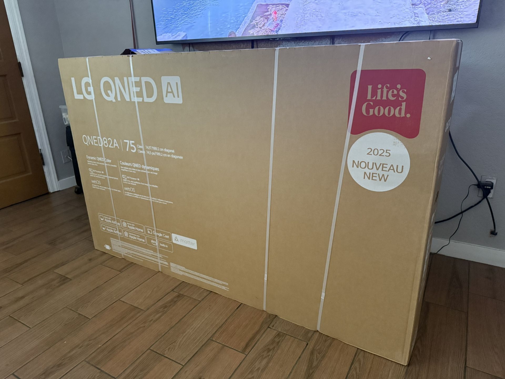  🔥 Brand New LG 75” QNED82A 4K Smart TV (2025 Model) – Factory Sealed – $800 FIRM