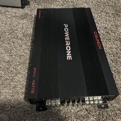 crunch amplifier 2000w