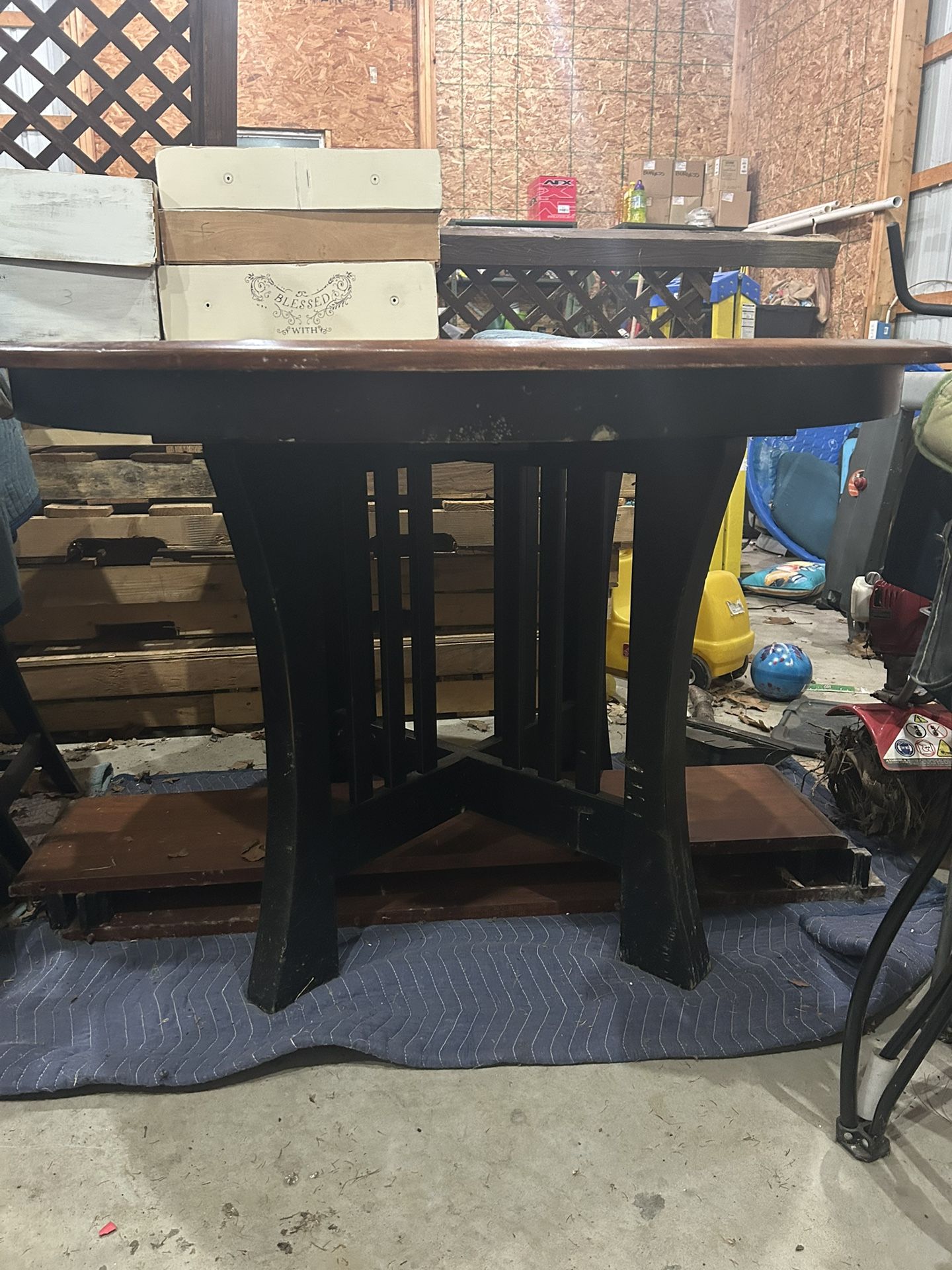 High Dining Table (Solid Wood)