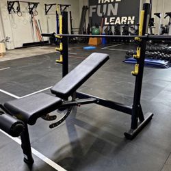 Brand New Bench Rack Combo