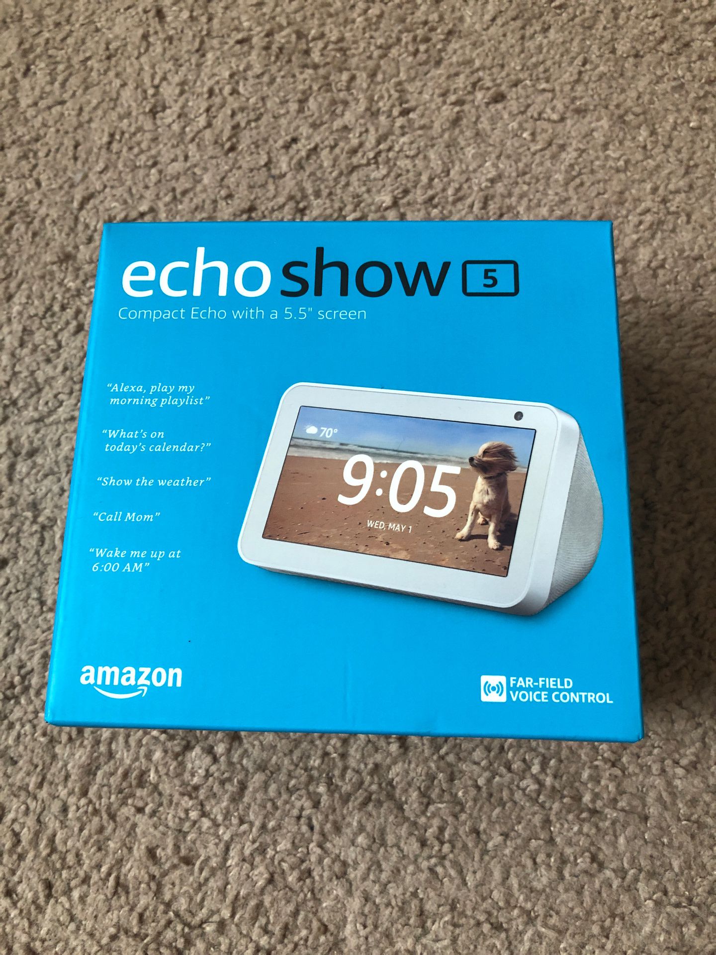 Amazon Echo show 5 smart with Alexa