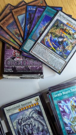 Yu-Gi-Oh! Chaos Origins TCG 1st Edition bulk cards (READ)