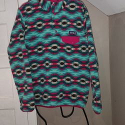 Patagonia women fleece sweater Size M 