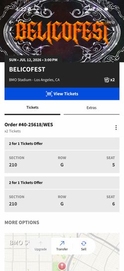 Belicofest tickets