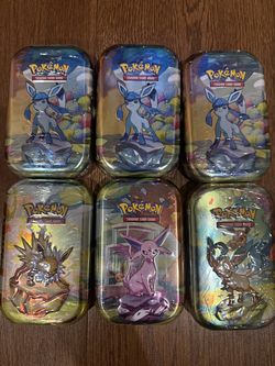Pokémon Prismatic Evolutions Mini Tins