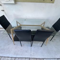 Glass Table/Dining Table
