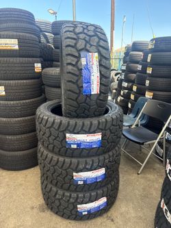 33x12.50R22 Arroyo RT / 4 NEW TIRES INSTALLATION AND BALANCE INCLUDED