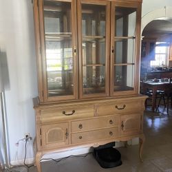 China Cabinet Vitrina Hutch Buffet