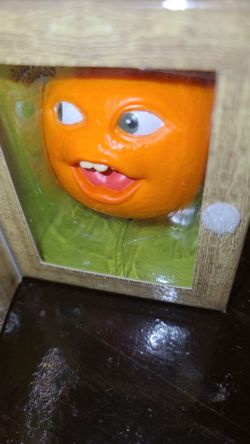 Annoying Orange 4" Talking- PVC Figure -SIGNED By Dane Boe - RARE