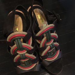 L.A.M.B heels Size 6