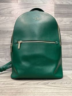 Kate Spade New York Perry Leather Large Backpack in Green (A1D031496)