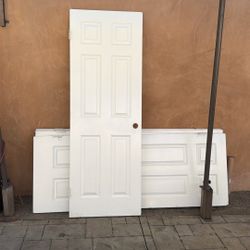 Interior Door 6 Panel Smooth 30 And 28”