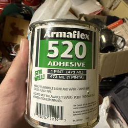 ARMAFLEX 520 ADHESIVE INDUSTRIAL CONTACT 1 PINT WITH BRUSH