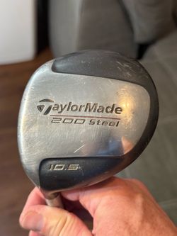 TaylorMade 200 Steel 10.5° Driver Y2K Golfcore Vintage Fairway Finder