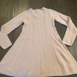 Girls Pink Sweater Dress Size 7/8 By Tommy Bahama #18