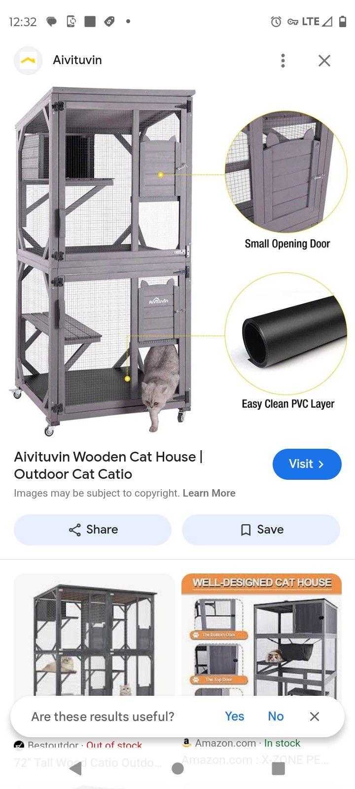Outside Cat House